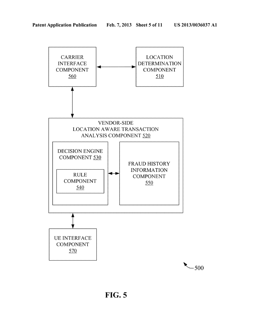 FRAUD ANALYSIS FOR A LOCATION AWARE TRANSACTION - diagram, schematic, and image 06