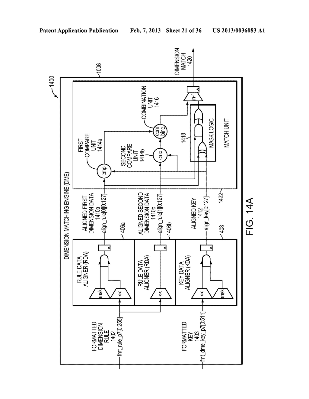 System and Method for Storing Lookup Request Rules in Multiple Memories - diagram, schematic, and image 22