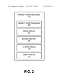 MECHANISM FOR FACILITATING DYNAMIC CLONING OF DATA RECORDS IN AN ON-DEMAND     SERVICES ENVIRONMENT diagram and image