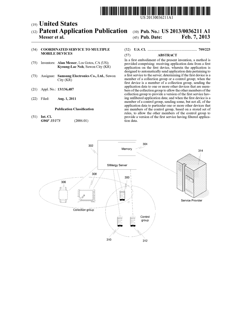 Coordinated service to multiple mobile devices - diagram, schematic, and image 01