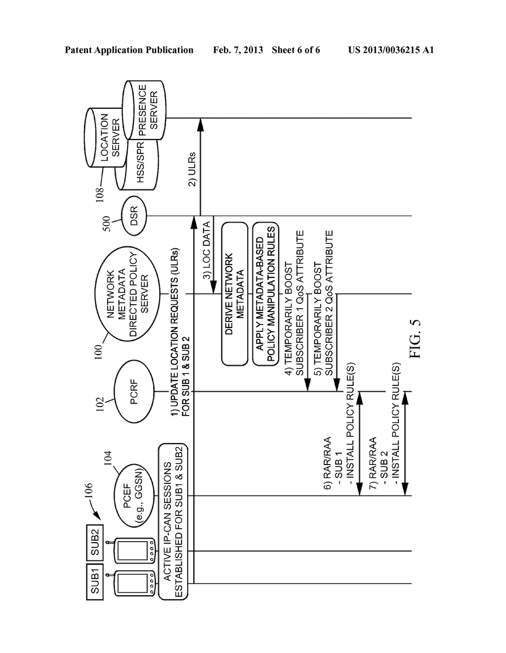 METHODS, SYSTEMS, AND COMPUTER READABLE MEDIA FOR NETWORK METADATA BASED     POLICY CONTROL - diagram, schematic, and image 07