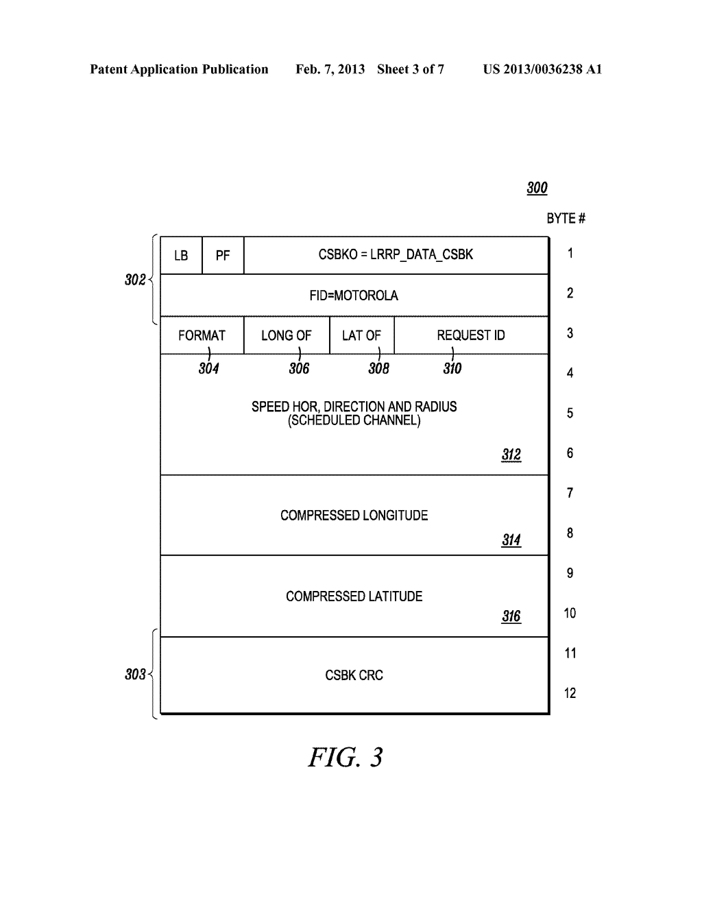 METHOD AND SYSTEM FOR COMPRESSING LOCATION DATA OF A RADIO FOR     OVER-THE-AIR TRANSMISSION - diagram, schematic, and image 04