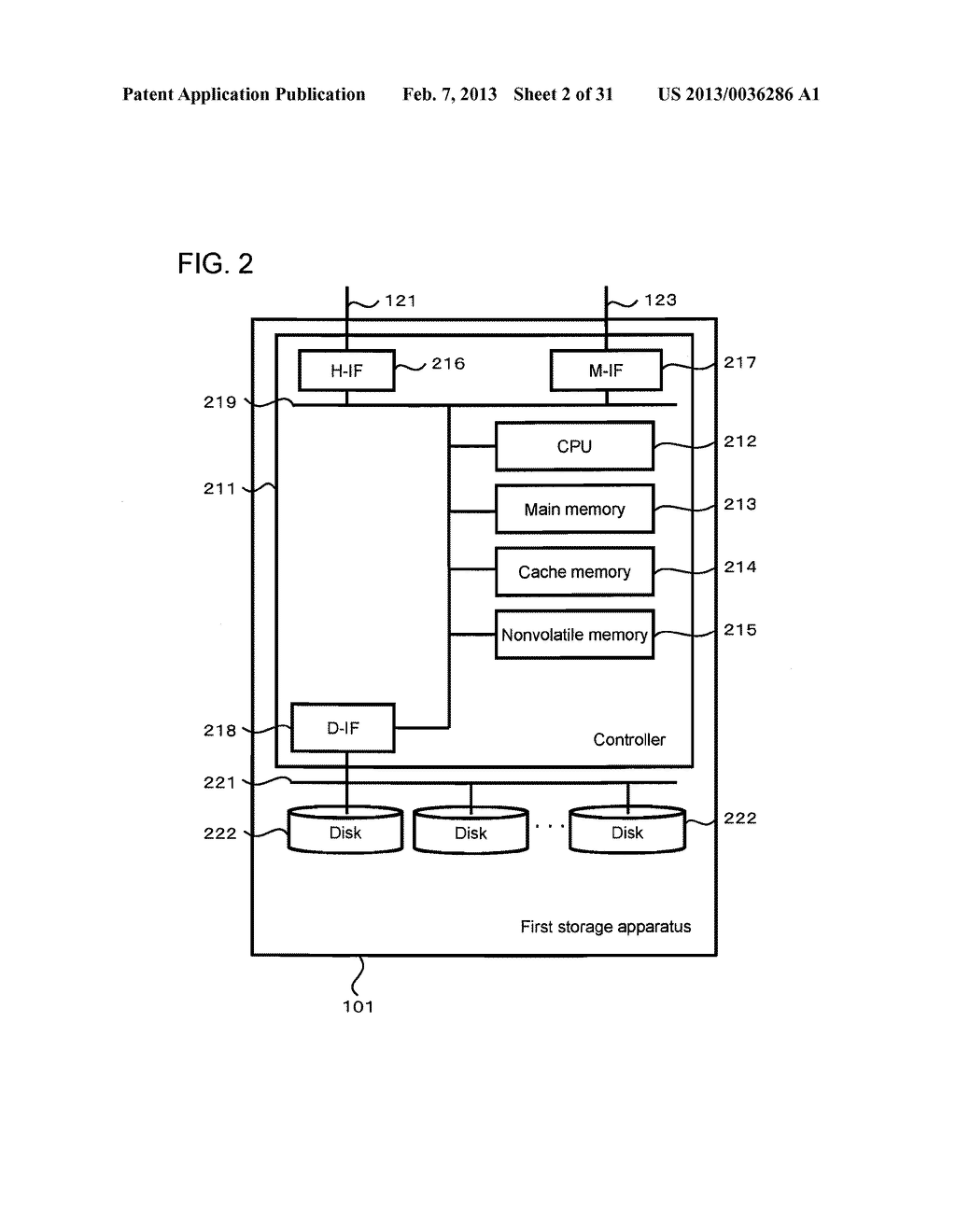 FIRST STORAGE CONTROL APPARATUS AND FIRST STORAGE CONTROL APPARATUS     CONTROL METHOD - diagram, schematic, and image 03