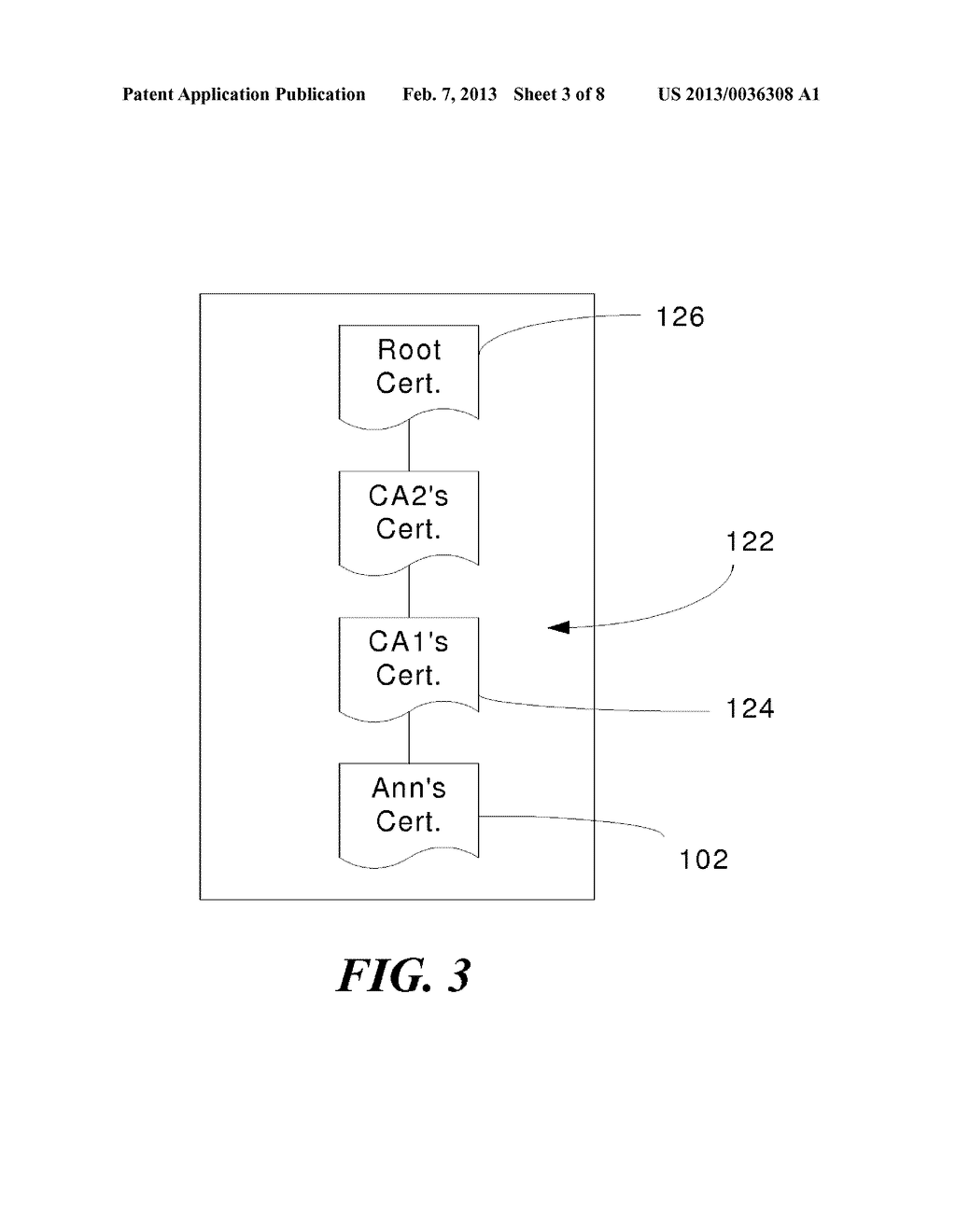 END-TO-END AUTHENTICATION OF SESSION INITIATION PROTOCOL MESSAGES USING     CERTIFICATES - diagram, schematic, and image 04