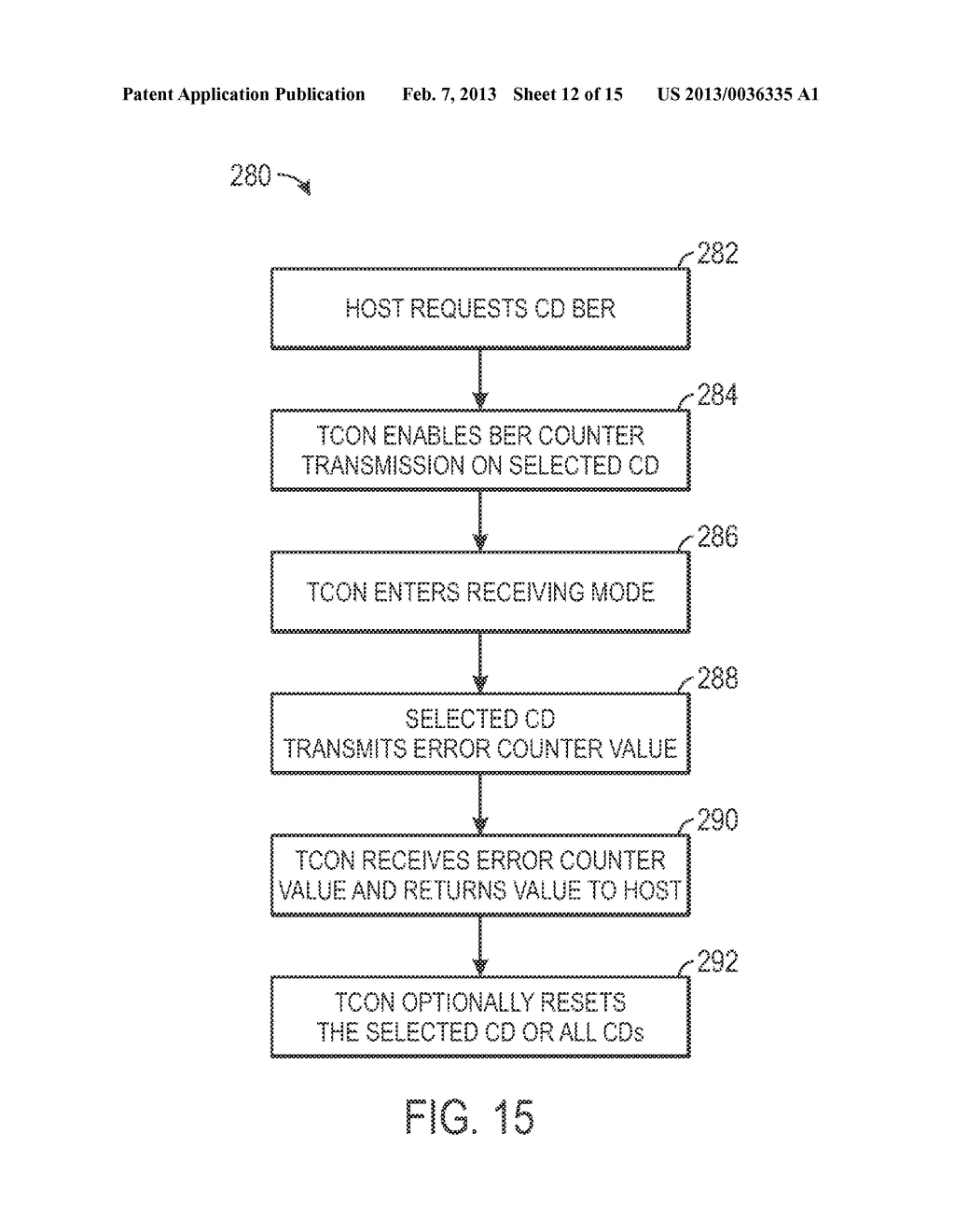 DEVICES AND METHODS FOR BIT ERROR RATE MONITORING OF INTRA-PANEL DATA LINK - diagram, schematic, and image 13