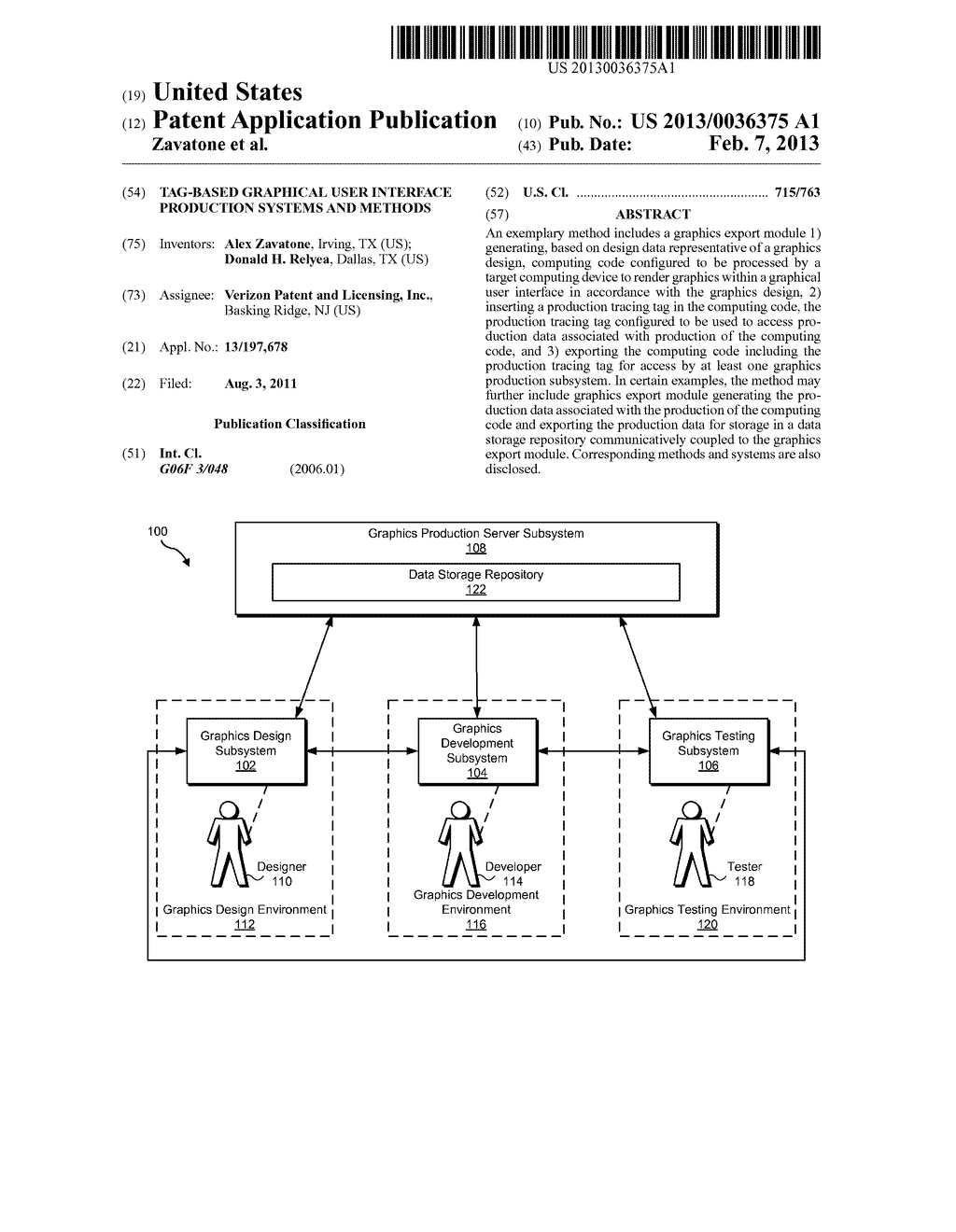 TAG-BASED GRAPHICAL USER INTERFACE PRODUCTION SYSTEMS AND METHODS - diagram, schematic, and image 01