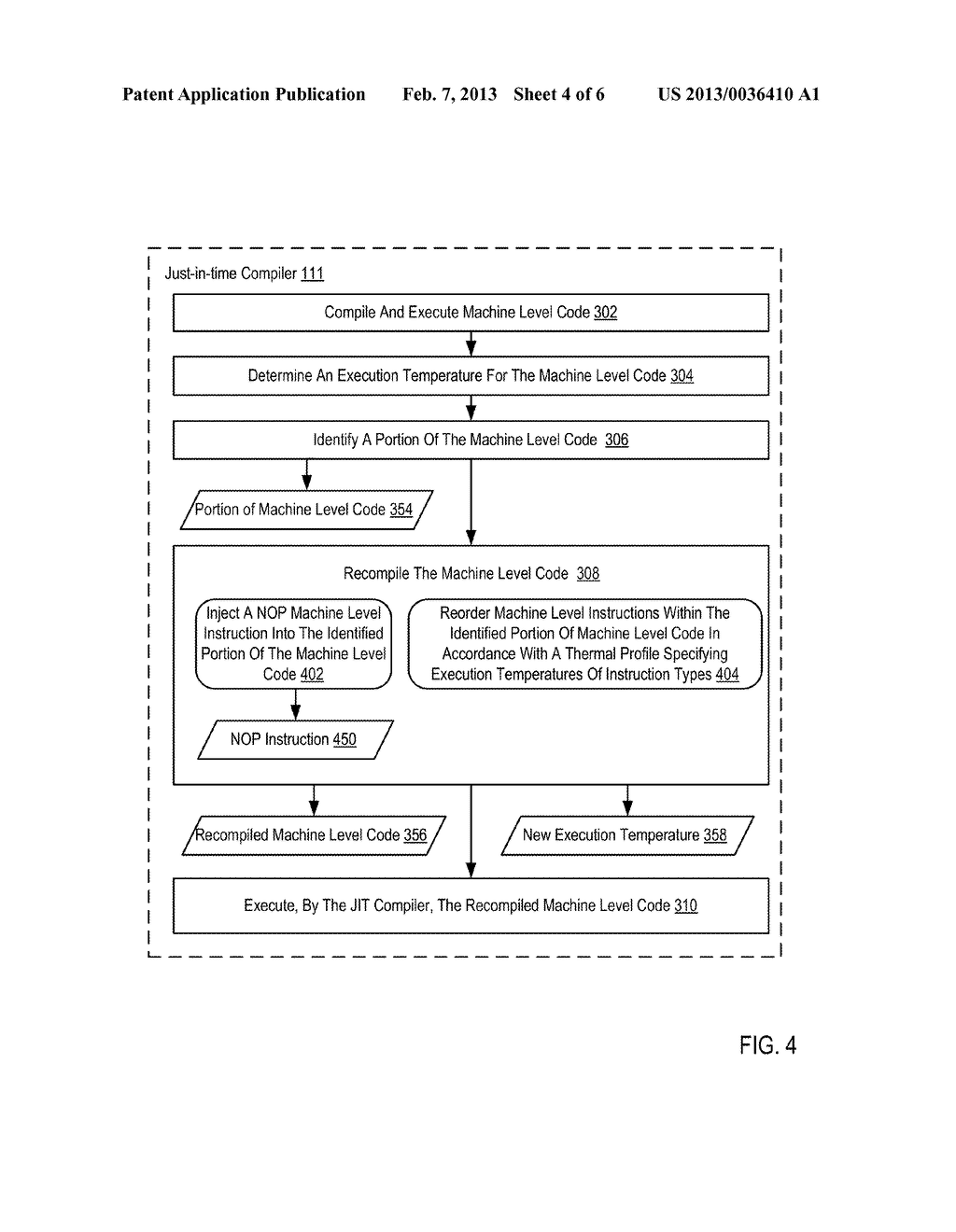 Real-Time Temperature Sensitive Machine Level Code Compilation And     Execution - diagram, schematic, and image 05