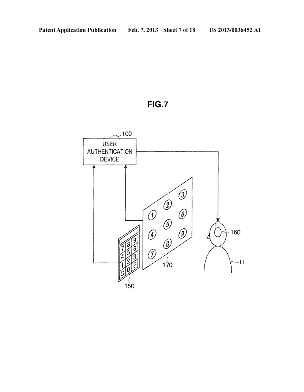 USER AUTHENTICATION METHOD, USER AUTHENTICATION DEVICE, AND PROGRAM - diagram, schematic, and image 08