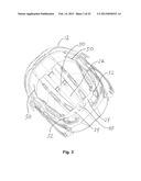 ADJUSTABLE HOCKEY HELMET diagram and image