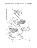 Apparatus to be worn on an individual s chest below a full face helmet to     limit the occurrence of cervical spinal cord injuries in the event of a     crash diagram and image