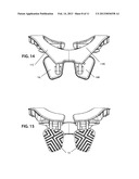 Apparatus to be worn on an individual s chest below a full face helmet to     limit the occurrence of cervical spinal cord injuries in the event of a     crash diagram and image