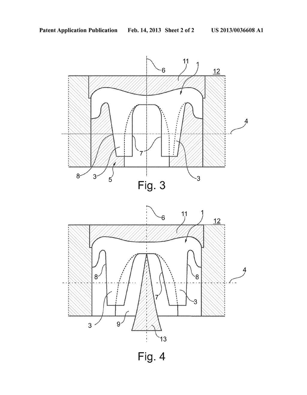 FORGING METHOD FOR PRODUCING A PISTON OR PISTON SKIRT - diagram, schematic, and image 03