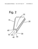 Dual point hobby knife blade diagram and image