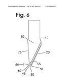 Dual point hobby knife blade diagram and image