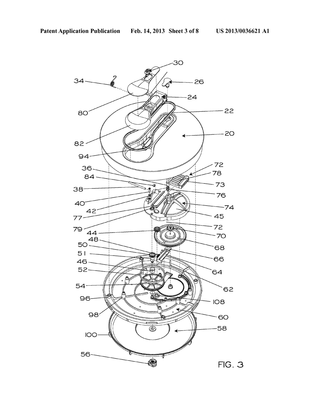 Pivotally-Leveraged Manual Centrifugal Drive - diagram, schematic, and image 04