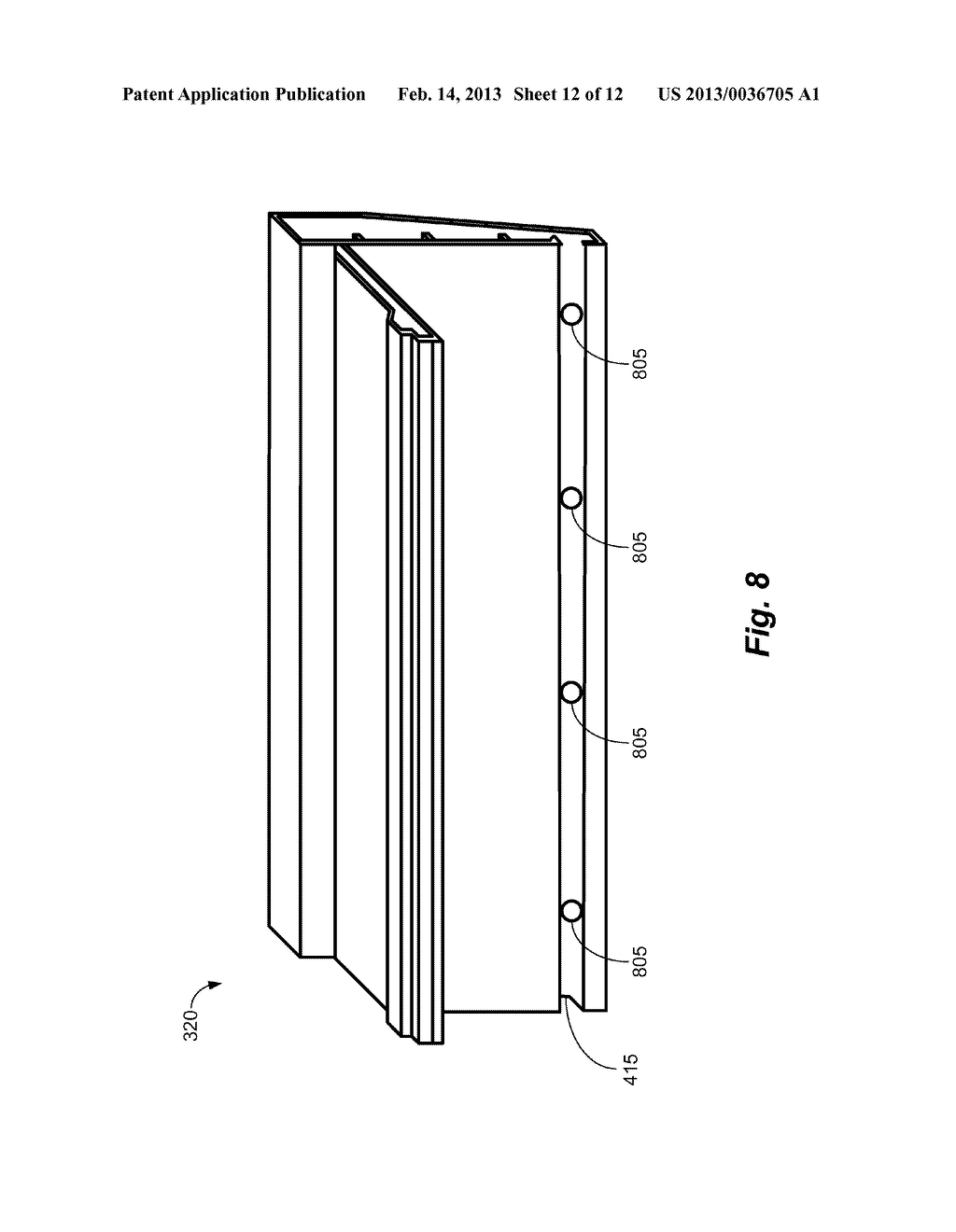 SYSTEMS AND METHODS FOR PROVIDING A WATERPROOFING FORM FOR STRUCTURAL     WATERPROOFING - diagram, schematic, and image 13