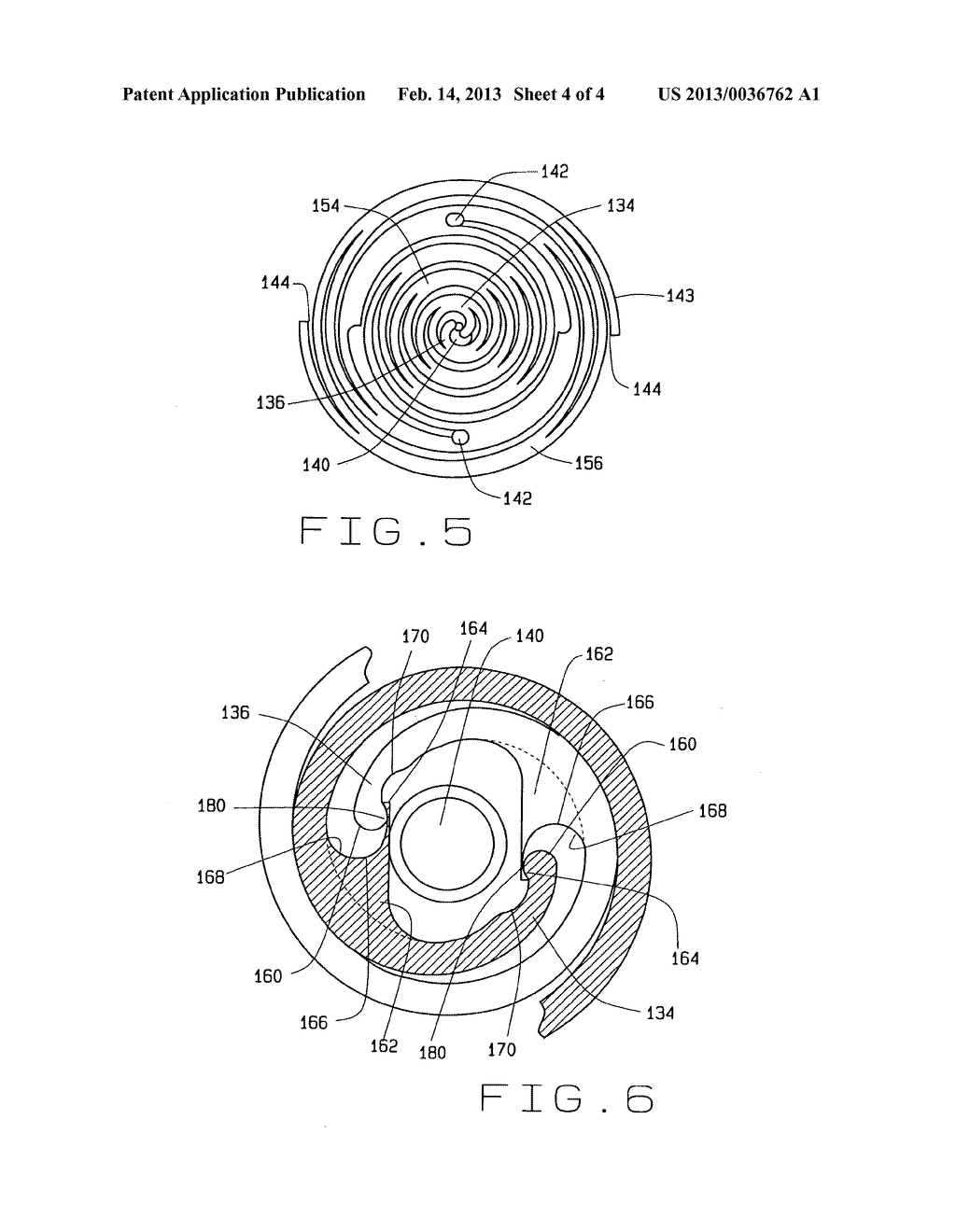 Scroll type device including compressor and expander functions in a single     scroll plate pair - diagram, schematic, and image 05