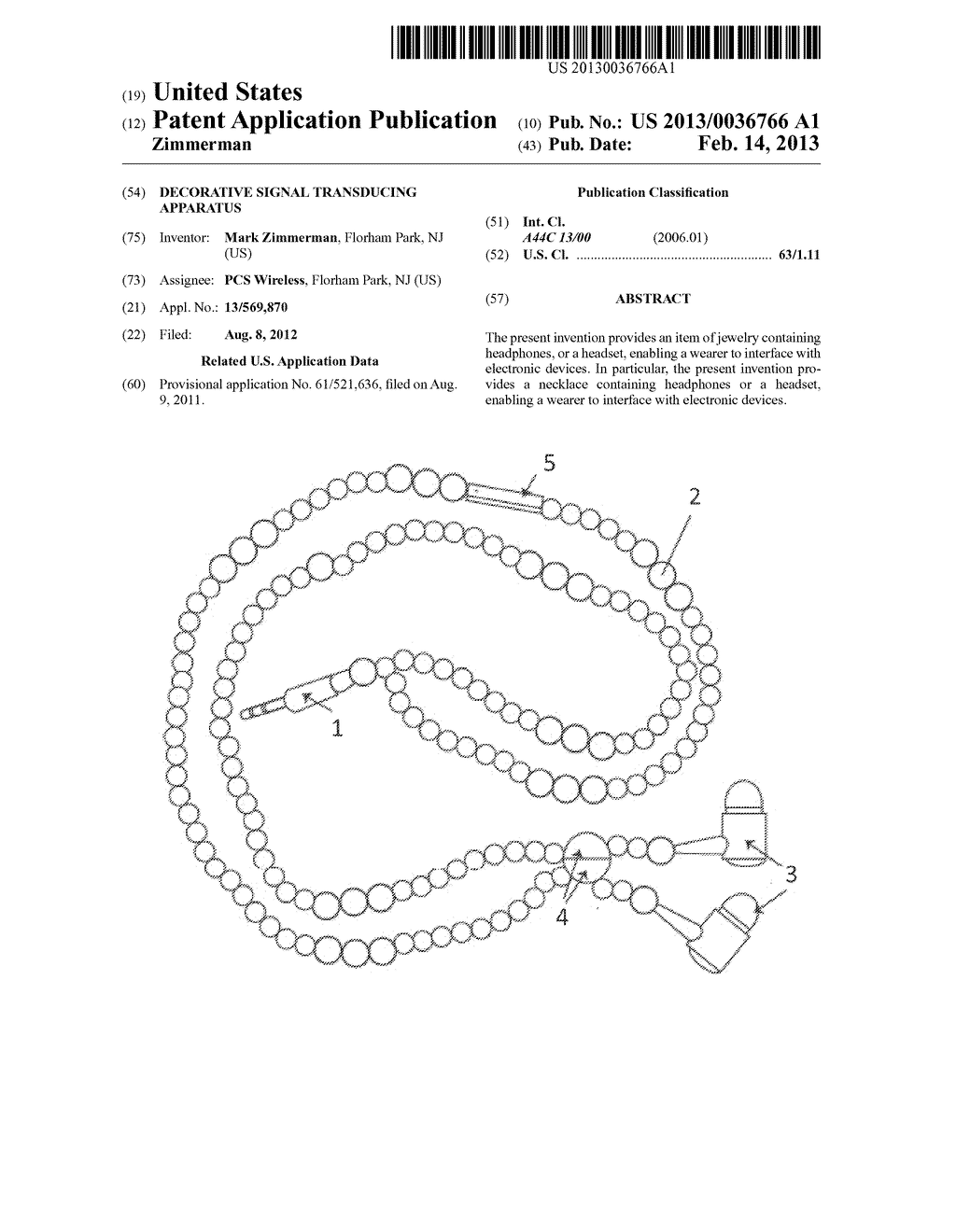 Decorative Signal Transducing Apparatus - diagram, schematic, and image 01