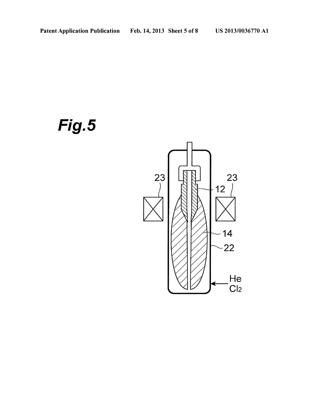 METHOD FOR PRODUCING GLASS BASE MATERIAL - diagram, schematic, and image 06