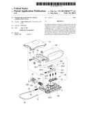 WEIGHT MEASURE DEVICE WITH A COMBINATION LOCK diagram and image