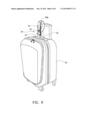 WEIGHT MEASURE DEVICE WITH A COMBINATION LOCK diagram and image