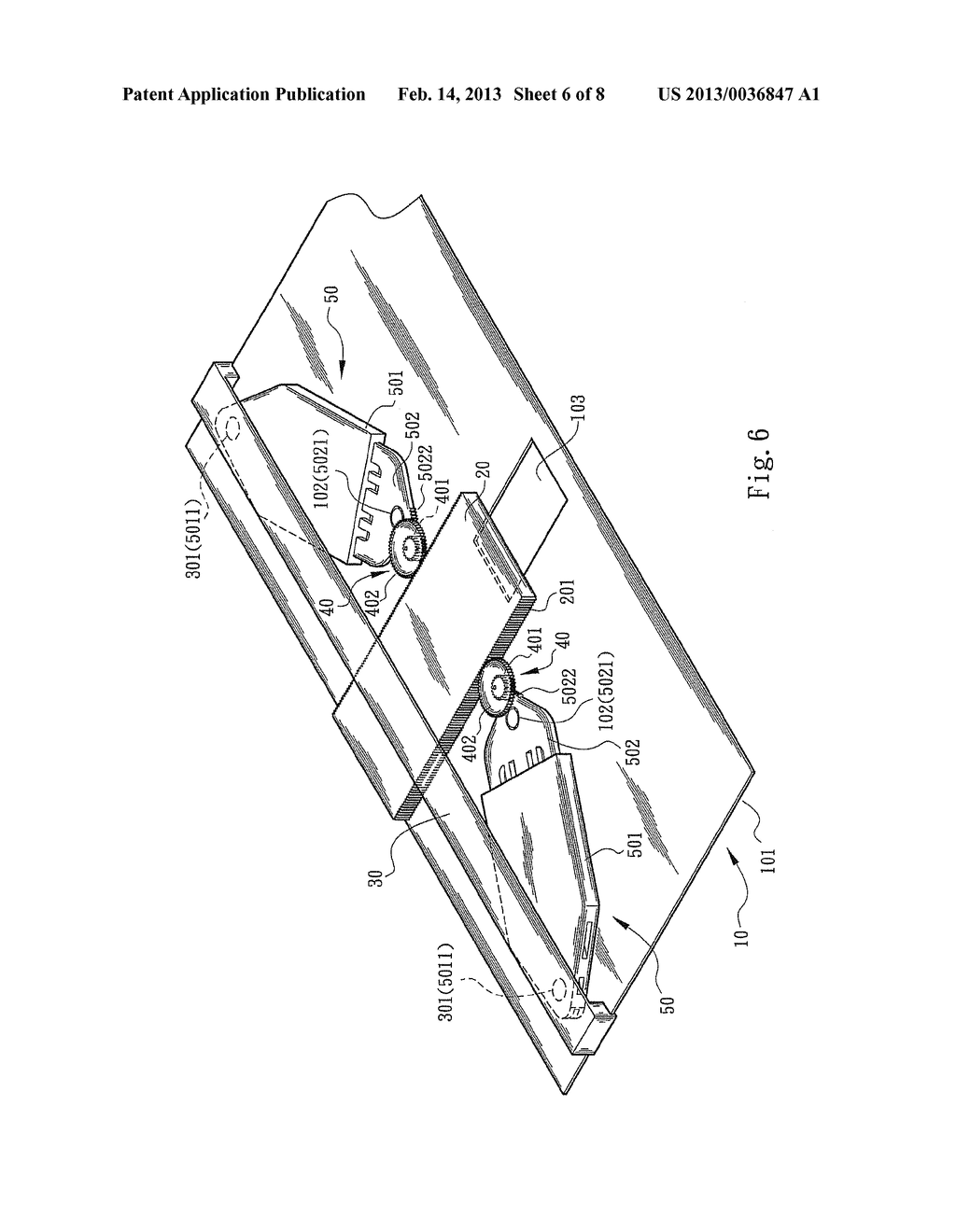 GATE-TYPE SLIDE MECHANISM - diagram, schematic, and image 07