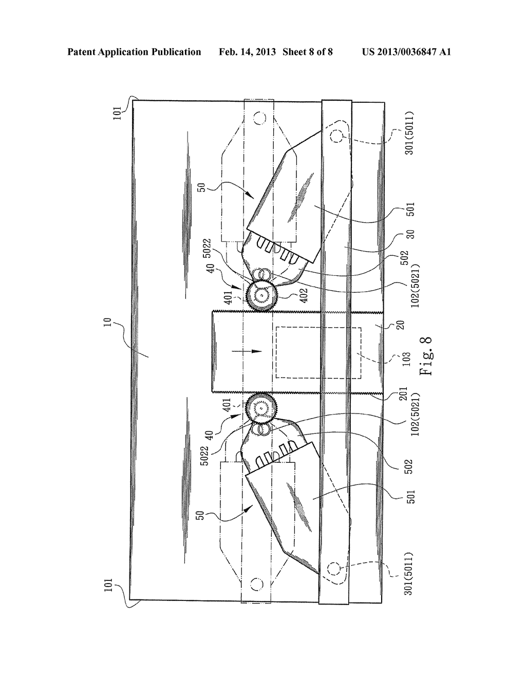 GATE-TYPE SLIDE MECHANISM - diagram, schematic, and image 09