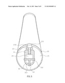 FAUCET CONTROL HANDLE STRUCTURE diagram and image