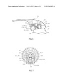 FAUCET CONTROL HANDLE STRUCTURE diagram and image