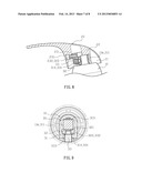 FAUCET CONTROL HANDLE STRUCTURE diagram and image