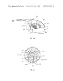 FAUCET CONTROL HANDLE STRUCTURE diagram and image