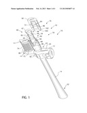 COUPLING FOR HANDLE AND TOOL HEAD diagram and image