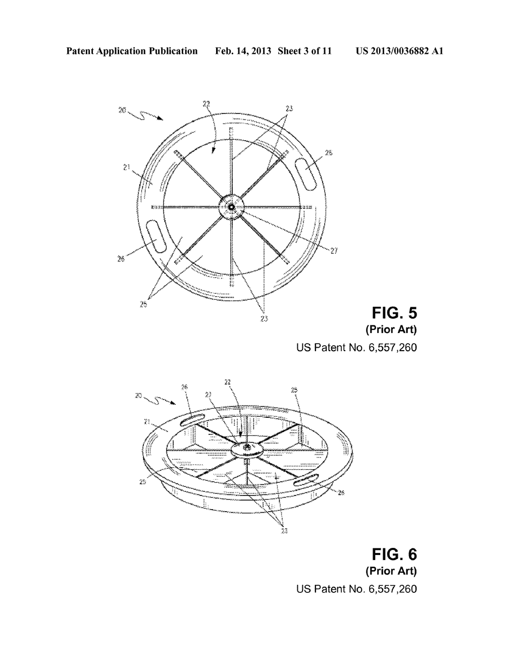 SYSTEM DEVICE AND METHOD OF USING A PROPORTIONAL CUTTING DEVICE TO CUT     EQUAL SIZE SLICES OF PIZZA - diagram, schematic, and image 04