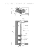 METHOD AND APPARATUS FOR PUNCHING OR PERFORATING MOVING MATERIAL WEBS diagram and image