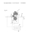 METHOD AND APPARATUS FOR PUNCHING OR PERFORATING MOVING MATERIAL WEBS diagram and image