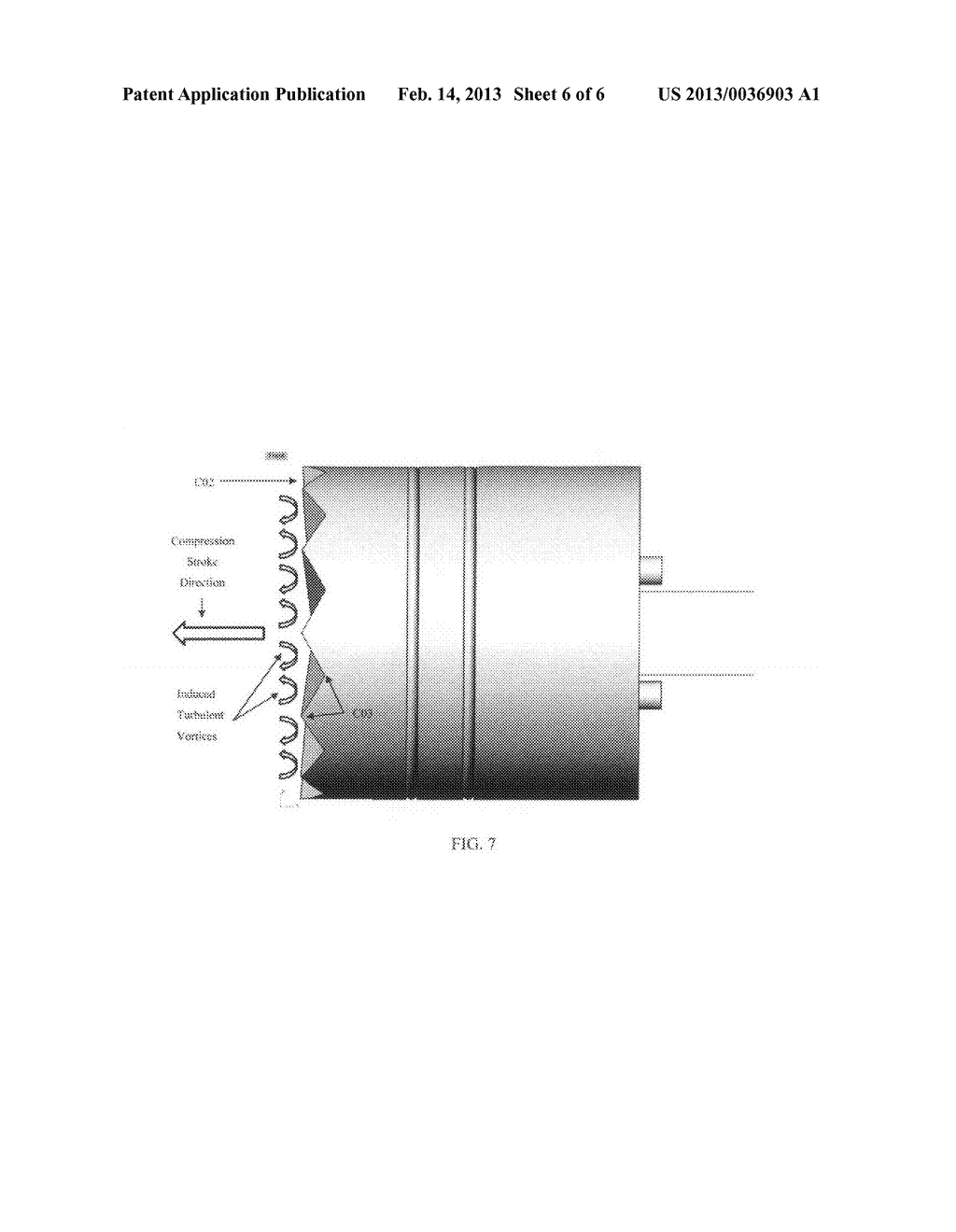 Vortex turbulence inducing piston - diagram, schematic, and image 07