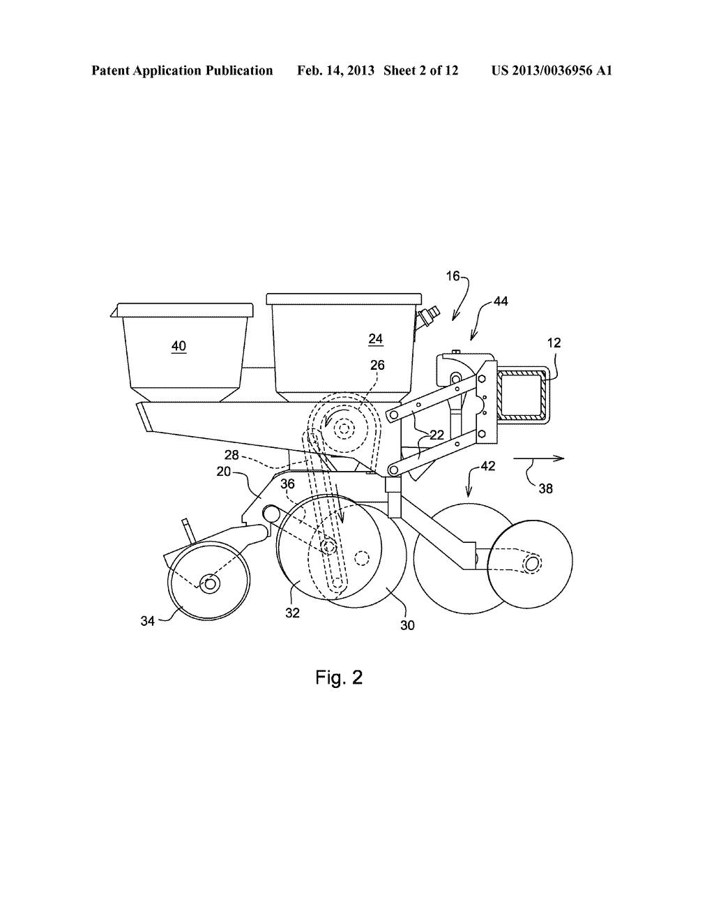 SEEDING MACHINE WITH SEED DELIVERY SYSTEM - diagram, schematic, and image 03
