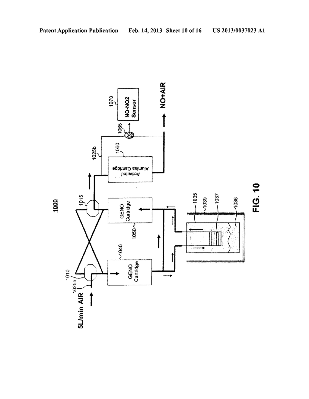 CONVERSION OF NITROGEN DIOXIDE (NO2) TO NITRIC OXIDE (NO) - diagram, schematic, and image 11