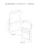 REMOVABLE, AFFIXABLE WALLET FOR A PORTABLE ELECTRONIC DEVICE diagram and image