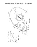 ADHESIVE TAPE DISPENSER FOR SINGLE HAND OPERATION diagram and image