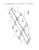 TAPERED TRANSITION RAMP FOR CABLE PROTECTOR WITH OFFSET CENTER SECTIONS diagram and image