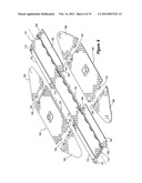 TAPERED TRANSITION RAMP FOR CABLE PROTECTOR WITH OFFSET CENTER SECTIONS diagram and image