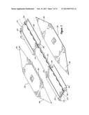 TAPERED TRANSITION RAMP FOR CABLE PROTECTOR WITH OFFSET CENTER SECTIONS diagram and image