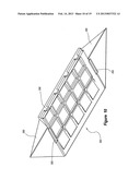 TAPERED TRANSITION RAMP FOR CABLE PROTECTOR WITH OFFSET CENTER SECTIONS diagram and image