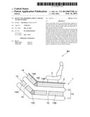 DEVICE FOR ABSORBING IMPACT APPLIED TO MOVING BODY diagram and image