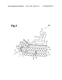 DEVICE FOR ABSORBING IMPACT APPLIED TO MOVING BODY diagram and image