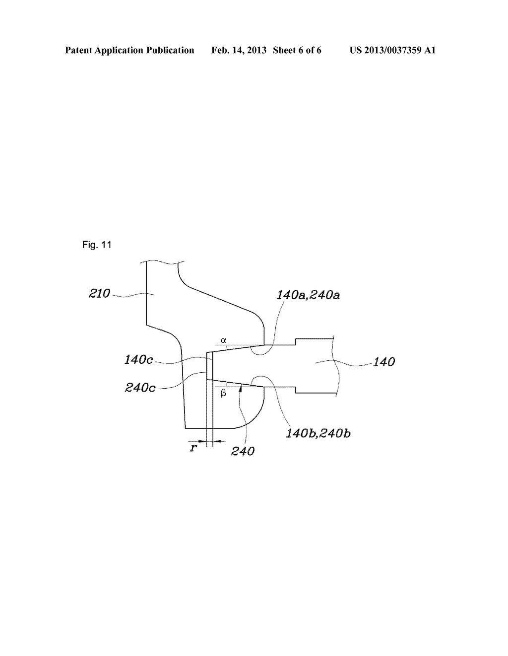 BRAKE DISC USING TWO DIFFERENT MATERIALS AND METHOD OF PRODUCING THE SAME - diagram, schematic, and image 07