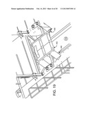 PLATFORM AND LADDER INTERFACE FOR VARIABLE SLOPE VIBRATING SCREENS diagram and image