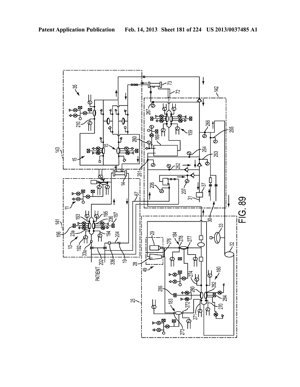 BLOOD TREATMENT SYSTEMS AND METHODS - diagram, schematic, and image 182