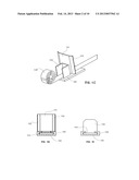 Spring driven method and apparatus for in-carton display and fronting of     merchandise items diagram and image